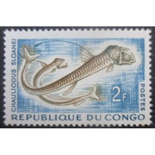 Congo N°144 Poisson Neuf **