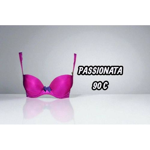 Passionata 90 C Soutien Gorge Rose Violet Push Up Soutif