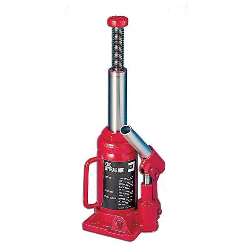 Cric Hydraulique Bouteille 12 Tonnes Rouge