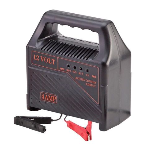 Chargeur De Batterie Voiture Portable 12v 4 Amp