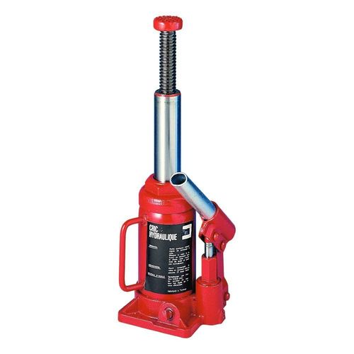 Cric Hydraulique Bouteille 2 Tonnes Rouge