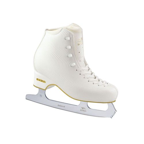 Patins À Glace Edea Wave Blanc Ivoire Avec Lames Balancè Montées