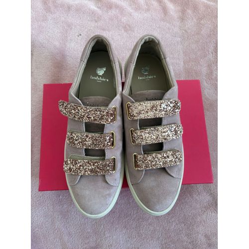 Baskets Bobbies Roses Paillettes - 39