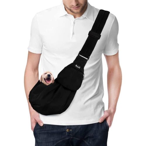 Apt-Sac De Transport Pour Chien, Sac À Bandoulière Mains Libres Pour Petit Animal De Compagnie Avec Sangle Réglable, Adapté Au Transport Petit Chien Animaux De Compagnie En Voyage En Plein Air