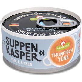 Apt-Soupe Au Thon, Snacks Ou Nourriture Pour Chats, Contre Les Petites Faims, Friandises Pour Un Apport Supplémentaire En Liquide, Sans Céréales Et Sans Sucres, 12 X 70 G