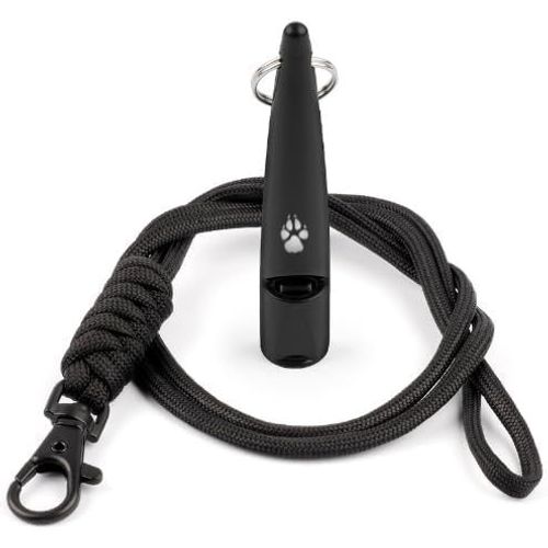 Apt-Tdl Sifflet De Dressage Pour Chien Avec Cordon \U2013 Sifflet Pour Chien Avec Son Fort, Solide Et Son De Grande Portée \U2013 Sifflet De Rappel Idéal Pour Chiens À Haute Fréquence Pour La Plupart