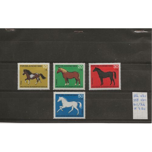 Allemagne - Berlin - Yt N° 301 A 304