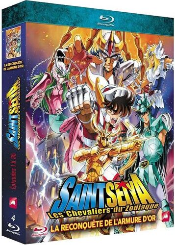 Saint Seiya - Les Chevaliers Du Zodiaque : La Reconquête De L'armure D'or - Épisodes 1 À 35 - Blu-Ray