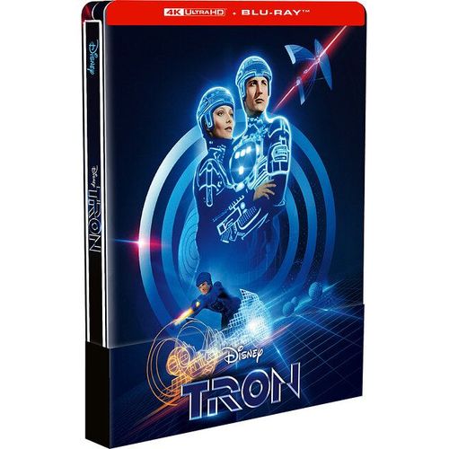 Tron - 4k Ultra Hd + Blu-Ray - Boîtier Steelbook Limité