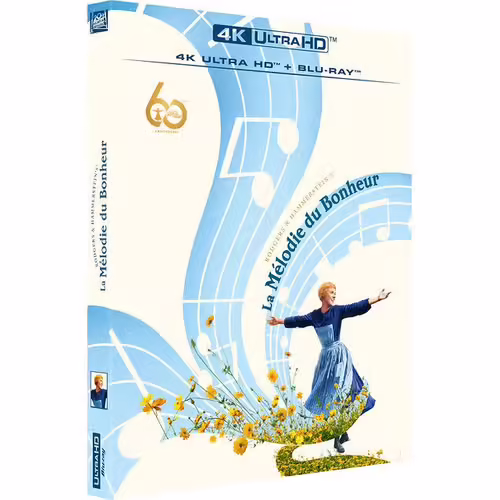 La Mélodie Du Bonheur - 4k Ultra Hd + Blu-Ray - 60ème Anniversaire
