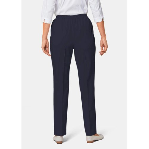 Lot De 2 Pantalons Quasi Infroissables - Marine / Noir - Gr. 215 De Goldner Fashion