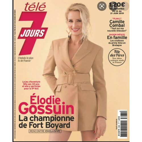 Télé 7 Jours-N°3081-15 Juin 2019  (Etiquette Avant Réglage Sur Couverture)
