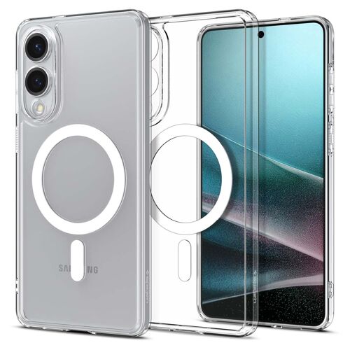 Spigen Coque Ultra Hybrid MagSafe Samsung Galaxy S25 Edge Clear / White