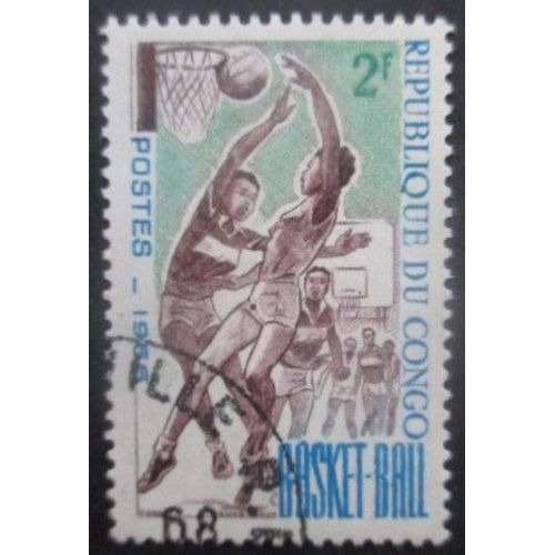 Congo N°191 Basket-Ball Oblitéré