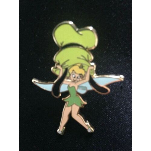 Pins Disney Disneyland Usa Fée Clochette Portant Le Chapeau De Dingo