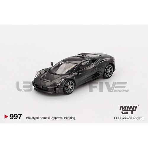 Mini Gt 1/64 - Jaguar C-X75 - Test Car 2010 Mgt00997-L-Mini Gt