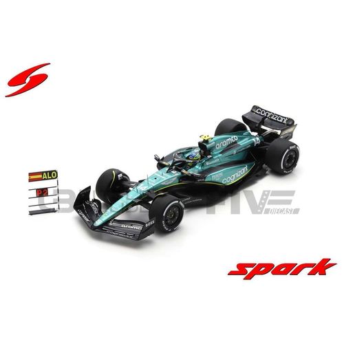 Spark 1/18 - Aston Martin Amr23 - 2nd Canadian Gp 2023 (F. Alonso ) 18s956-Spark
