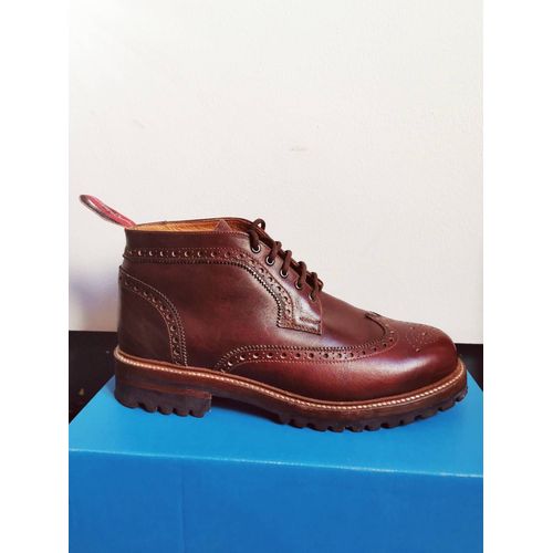 Brogue Boots Cuir Homme Marlboro Classics Vintage – Pointure 43
