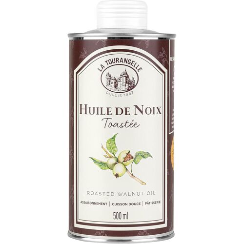 Kalanka-- Huile De Noix Toastée - Riche En Omega 3 - Saveur De Noix Délicatement Toastées - Issue D'un Savoir-Faire Ancestral - 500ml