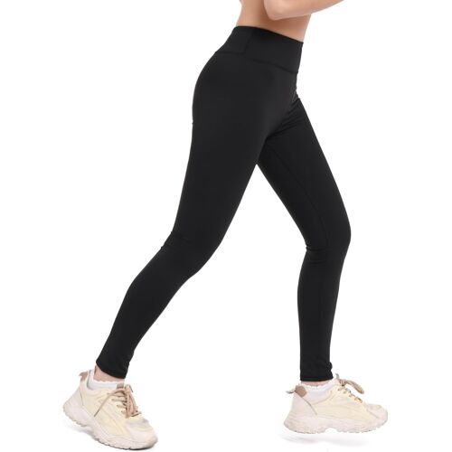Jexnovashop-Legging De Sport Pour Enfant Fille - Confortable - Legging De Sport Long - Legging De Yoga Pour Le Jogging, L'entraînement, Les Cours De Sport