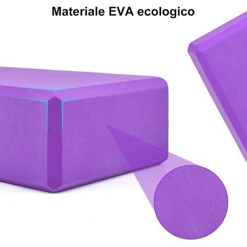 Brique Yoga Lot 2 Bloc Yoga Block Brique De Yoga Blocks Briques Kit Yoga Accessoires Avec Sangle Et Sac De Yoga ¿Lot De 4 Pièces¿