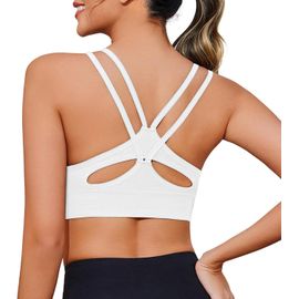 Slep-Soutien Gorge Sport Femme Brassiere Femme Sans Armature Brassiere Da Sport Brassiere Sport Femme Rembourree Femme Pour Sport Fitness Jogging Yoga S-Xl