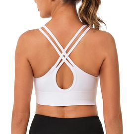 Slep-Soutien Gorge Sport Femme Brassiere Femme Sans Armature Brassiere Da Sport Brassiere Sport Femme Rembourree Femme Pour Sport Fitness Jogging Yoga S-Xl