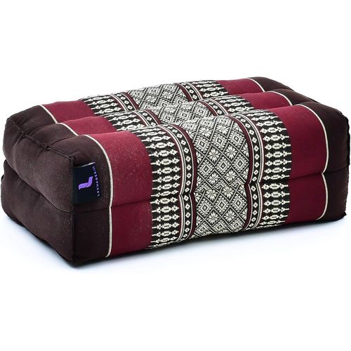 Slep-Leewadee Bloc De Yoga - Yoga Bloc En Kapok Fait À La Main, Coussin Brique En Kapok Artisanal Pour Le Yoga