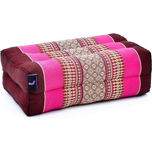 Slep-Leewadee Bloc De Yoga - Yoga Bloc En Kapok Fait À La Main, Coussin Brique En Kapok Artisanal Pour Le Yoga