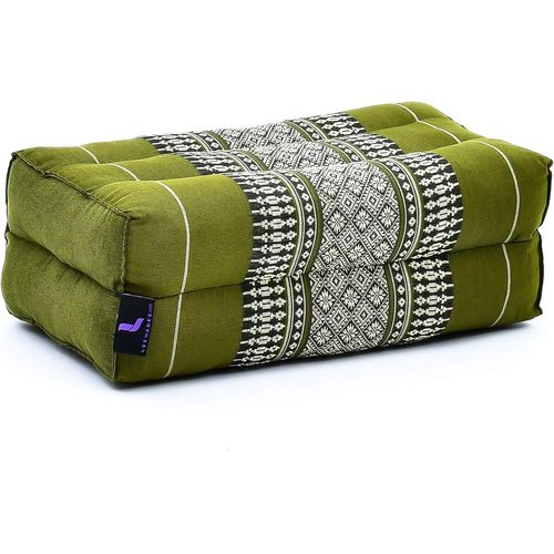 Slep-Leewadee Bloc De Yoga - Yoga Bloc En Kapok Fait À La Main, Coussin Brique En Kapok Artisanal Pour Le Yoga