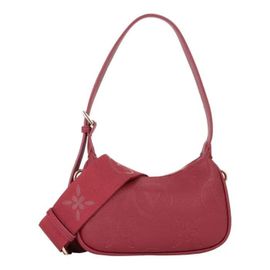 VALENTINO Sac à épaule rouge vin pour femme - Samba Re Hobo Bag Rosso Scuro 316980