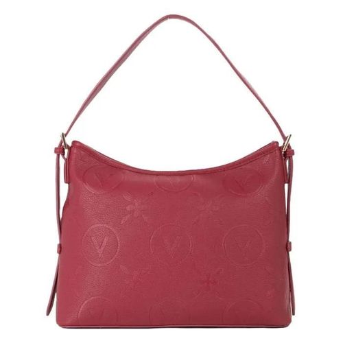 VALENTINO Sac à épaule rouge vin pour femme - Samba Re Hobo Bag Rosso Scuro 318486