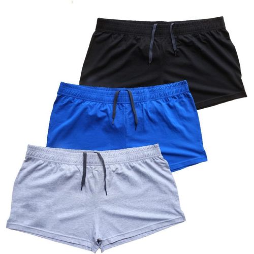 Slep-Hommes Gym La Musculation Faire Des Exercices Men Short Coton
