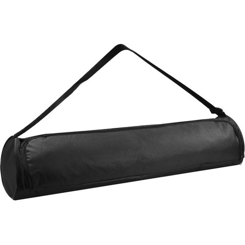 Slep-Sac De Tapis De Yoga, Femme Sac De Yoga Sac Pour Tapis De Sportsac De Yoga À Pleine Fermeture Noir Avec Bandoulière Réglable, Sac De Transport Pour Tapis De Yoga, Convient À Tous Les Tapis De Yo