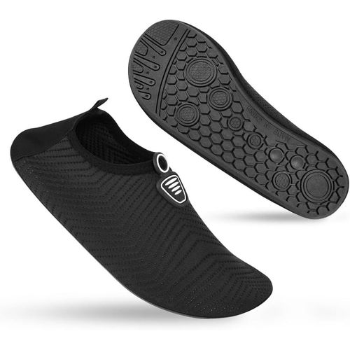 Slep-Chaussures Aquatiques Homme Femme, Chaussure De Plage, Chaussure De Natation, Chaussures De Sports Nautiques, Respirant, Séchage Rapide, Pour Surf, Plongée, Bateau, Kayak, Piscine, Yoga