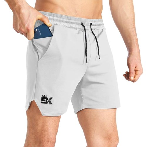 Slep-Shorts De Sport Légers À Poche Zippée Pour Hommes, Shorts De Course À Pied Et De Fitness À Séchage Rapide Pour Hommes