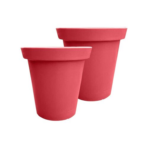 Pot De Fleurs Rond Xxl Delight 200l - Lot De 2