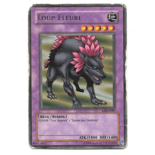Loup Fleuri Ldd-F087 - Carte Yu-Gi-Oh !
