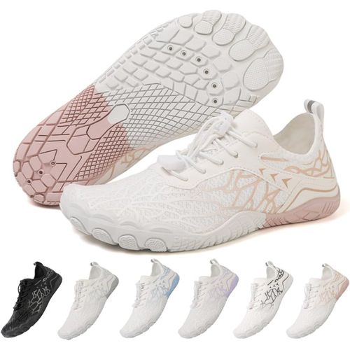Chaussures Sleps Aquatiques Té De Bain Léger Respirant D'eau Séchage Rapide De Plage Pieds Nus