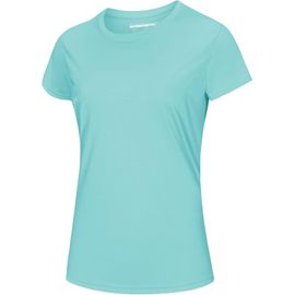 Slep-T-Shirt D'été Léger Pour Femme - Manches Courtes - T-Shirt De Fitness À Séchage Rapide - Upf 50+ - Couleur Unie - Pour Le Jogging, La Randonnée