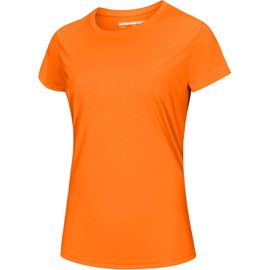 Slep-T-Shirt D'été Léger Pour Femme - Manches Courtes - T-Shirt De Fitness À Séchage Rapide - Upf 50+ - Couleur Unie - Pour Le Jogging, La Randonnée
