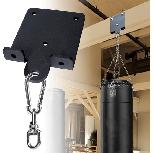 Crochet De Suspension Robuste Pour Sac De Boxe, Rotation À 360 °, Crochet De Poutre En Bois Pour Entraînement De Boxe, Muay Thai, Yoga Aérien, Balançoire Et Hamac
