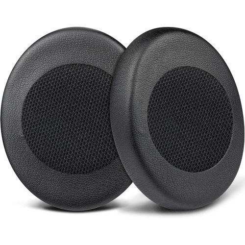 Coussinets de rechange pour Sennheiser HD2.10 HD2.20S HD2.30G HD2.30i HD100 Casque - Cuir Protéiné - Noir