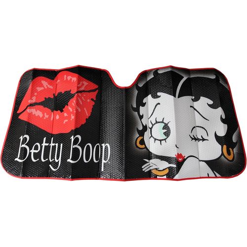 Kalanka-Betty Boop 003716r01 Pare-Soleil Pour Pare-Brise Avant Style Accordéon Noir