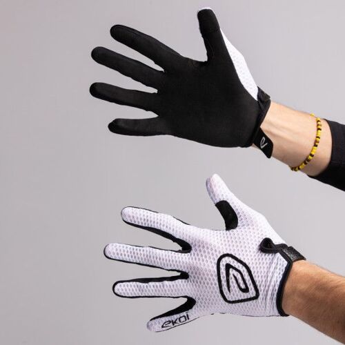 Gants Vtt Ekoi Racing R Blanc
