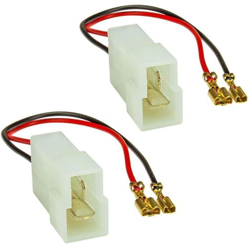 Kalanka-7103-000 Adaptateur De Haut-Parleur (Set De 2) Sur Din Compatible Avec Audi Daihatsu Hyundai Ford Kia Subaru Suzuki Mazda