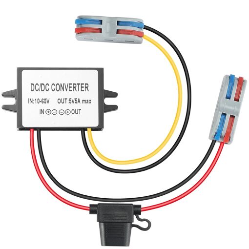 48V 60V 72V à 12V 10A 120W DC DC convertisseur abaisseur régulateur de