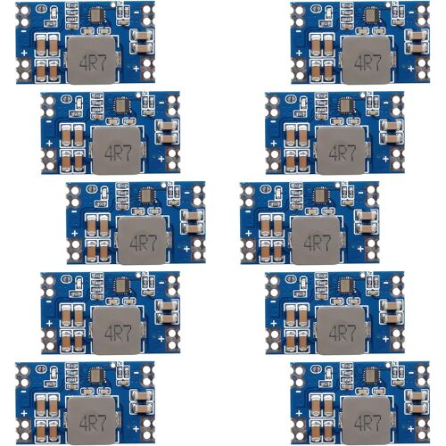 Mini 560 Buck Converter 10pcs DC-DC Mini 560 Mini 560 Voltage Step-Down Power Modules Mini 560 Voltage Converter Synchronous Rectification 5V Compatible with Arduino