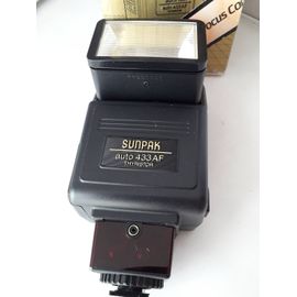 SUNPAK FLASH ELECTRONIQUE auto 433AF POUR OLYMPUS OM et AF