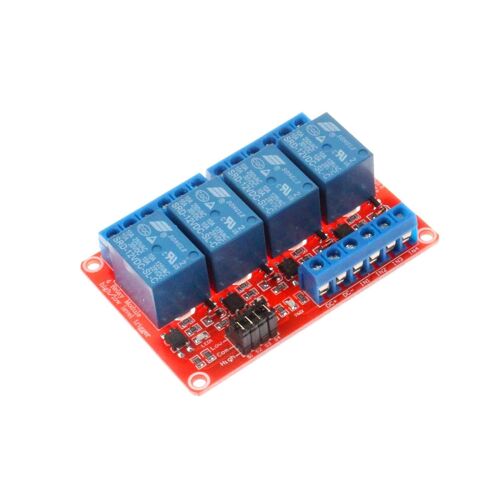1 Piece 12V 4-Channel Relay Module,4 Channel Relay Module High/Low ...